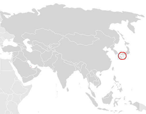 Andrias japonicus distribution